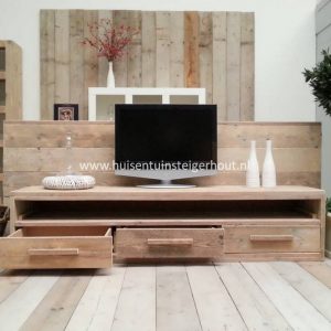 Steigerhouten Tv meubel MATERO