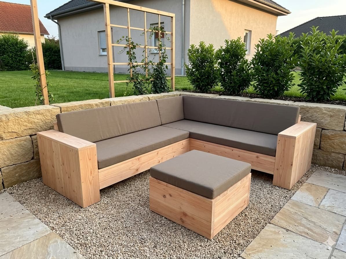 Douglashout hoekbank Torino