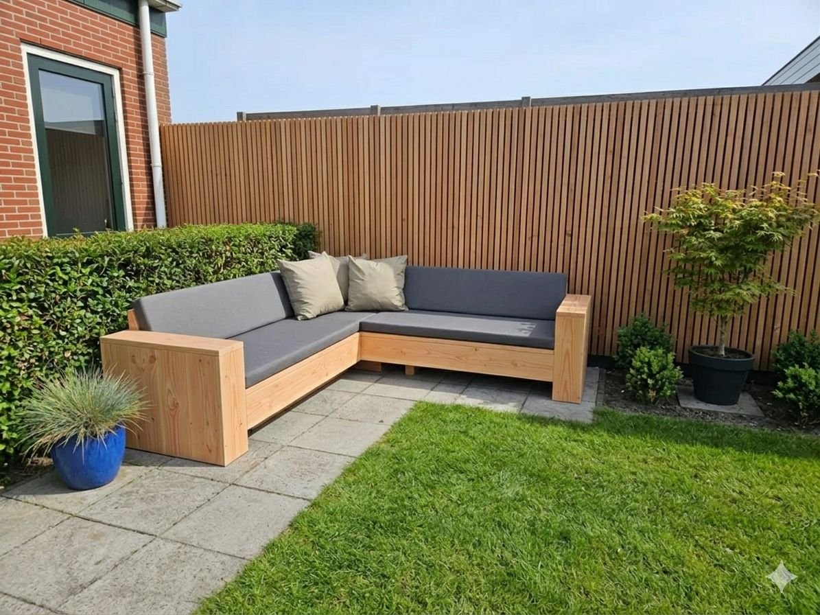 Douglashout hoekbank Torino