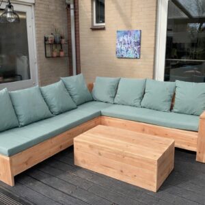 Douglashout hoekbank Marena