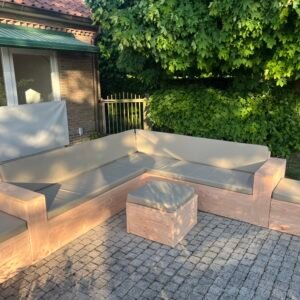 Douglashout hoekbank Basic