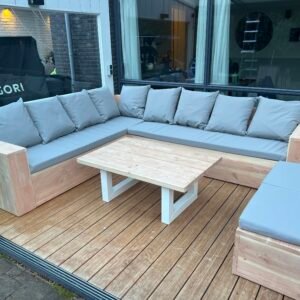 Douglashout hoekbank Arona