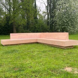 Douglashout Hoekbank Luna Zwevend