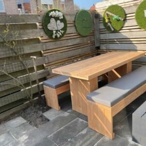 Douglashout picknickset Kolom