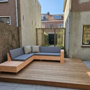 Douglashout Hoekbank Tomar Zwevend