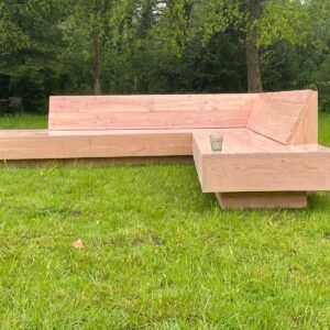 Douglashout Hoekbank Luna Zwevend